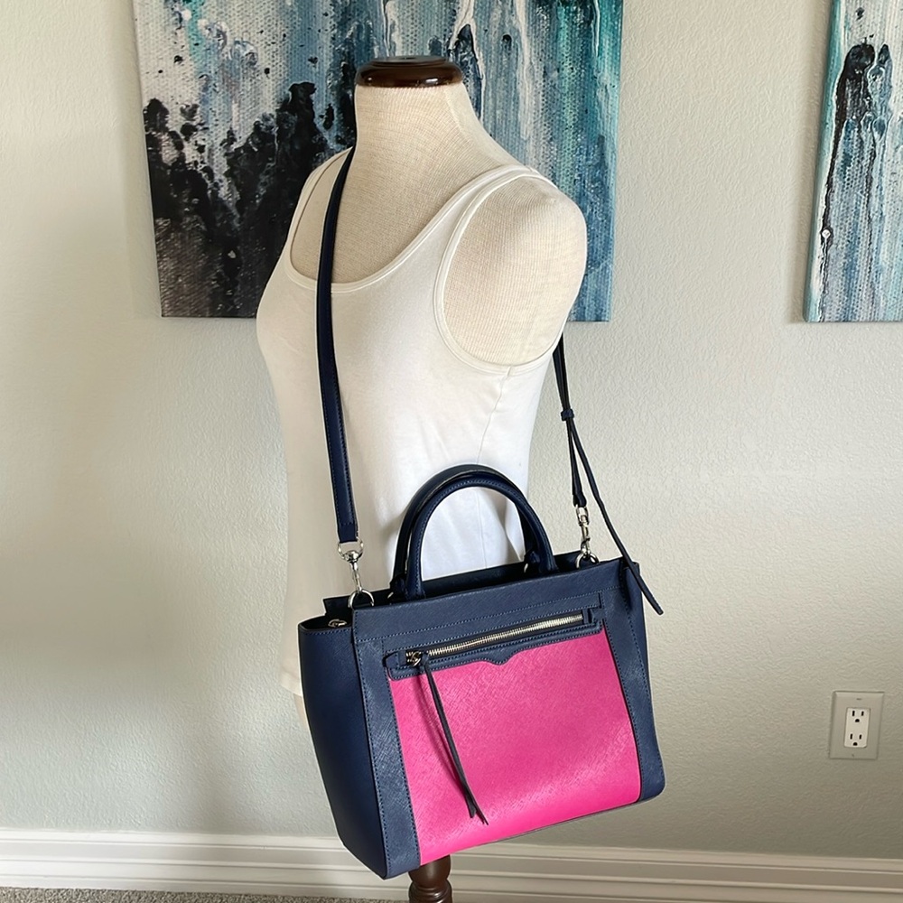 Rebecca Minkoff Navy & Pink Bag